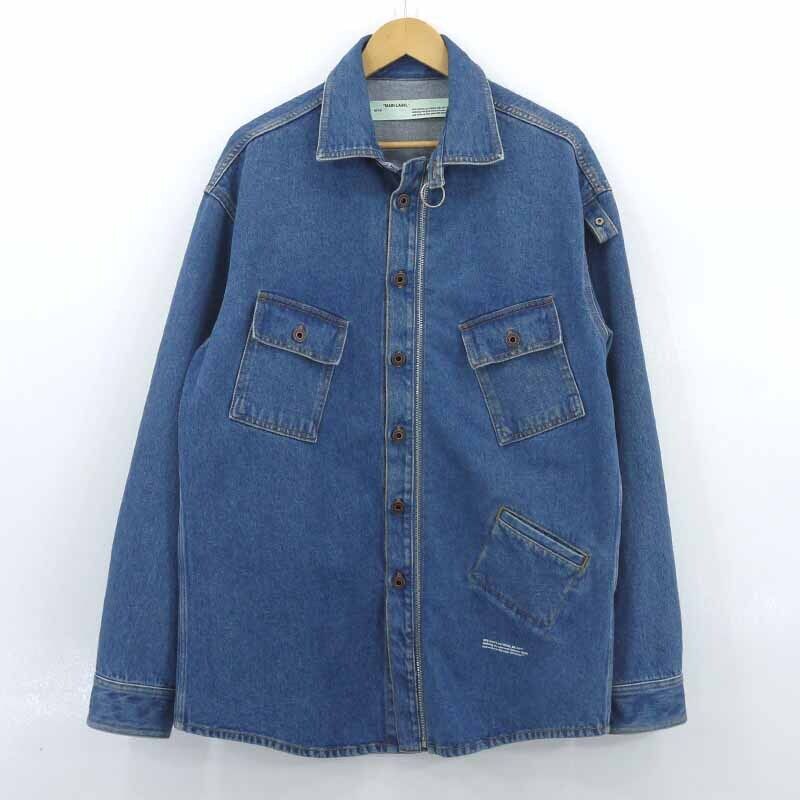 Off-White Denim Jacket Blue Size M F108