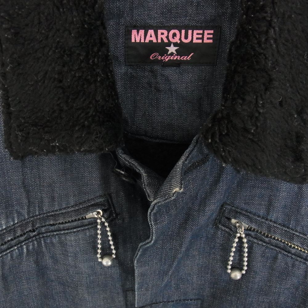 Marquee Mqe-708 Boa Denim Jacket Indigo Blue Xs