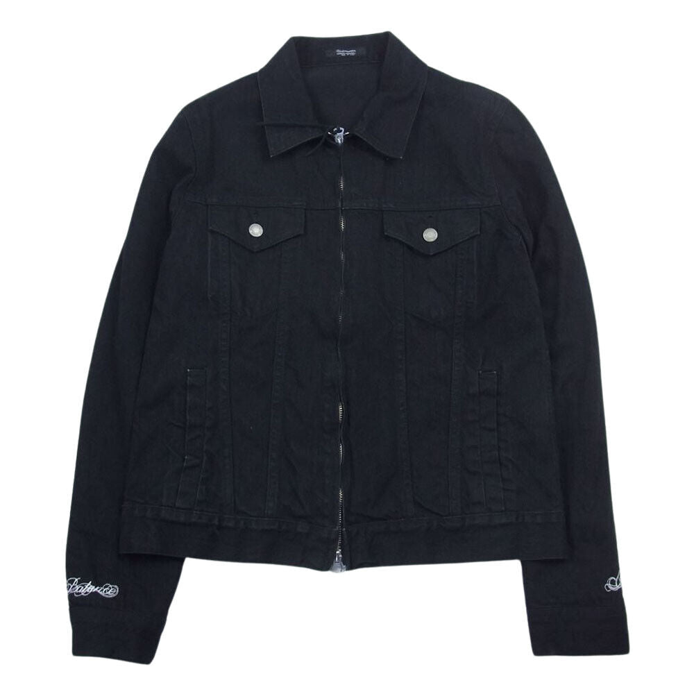 Undercover 15Ss 09206 Chaos Balance Denim Jacket Embroidery Black 2 Men's Old Cl