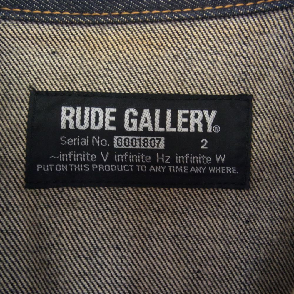 Rude Gallery Denim Jacket Rigid 2 Men's