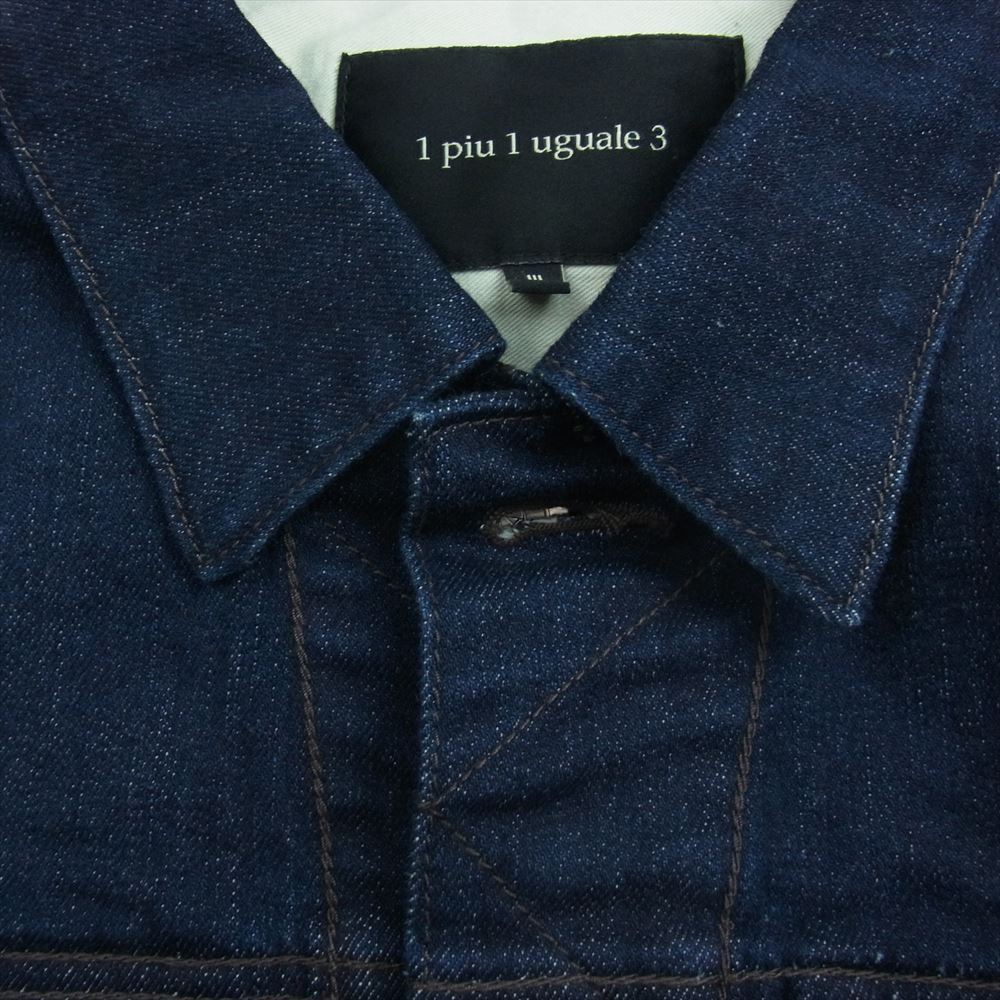 1Piu1Uguale3 Unopyuunougualetore Mrb522 Ctu220 2Nd-Jkt Seconddenim Jacket G Jean