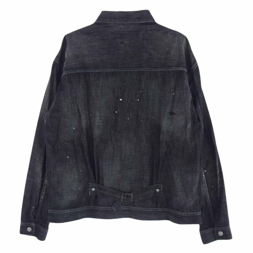 Neighborhood 24Ss 241Spnh-Jkm04 Washed Lightweight Denim Jacket