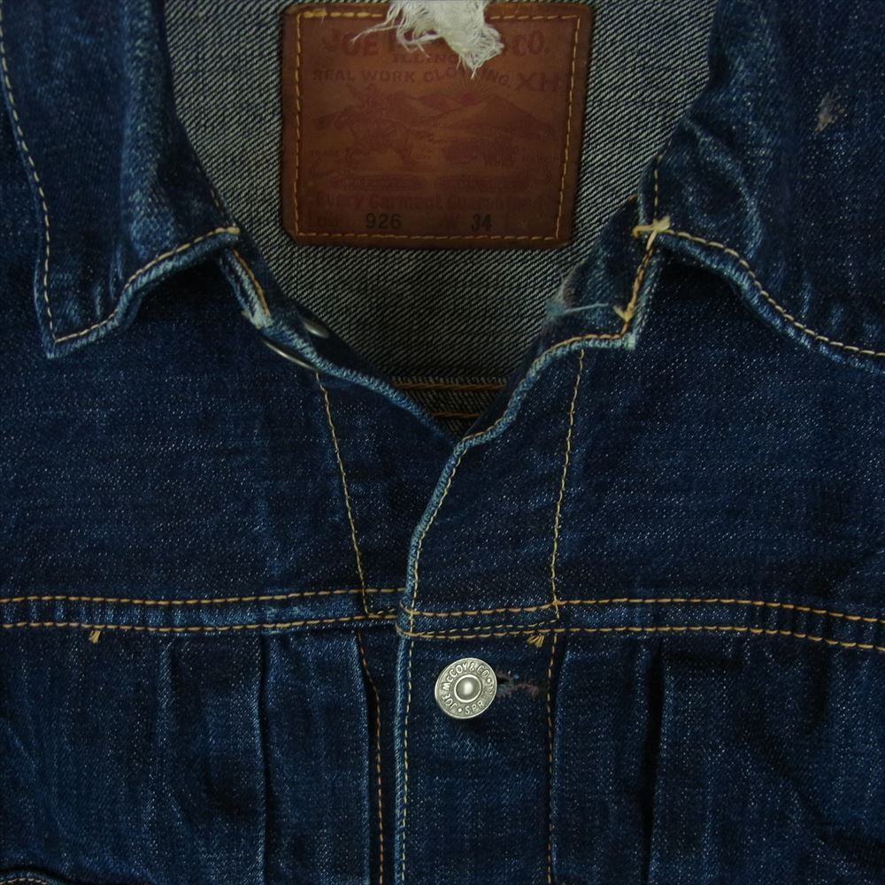 The Real Mccoy'S 926 Joe Mccoy 2Nddenim Jacket