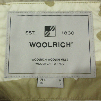 Woolrich Zip Up Jacket Woou0194 Beige Brown Size M Mie Main Store