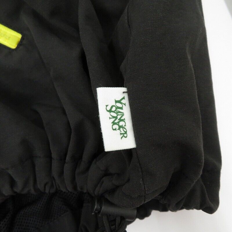 Youngersong Ys Nylon Jacket Azr-Yng-0001-066 Black Size L