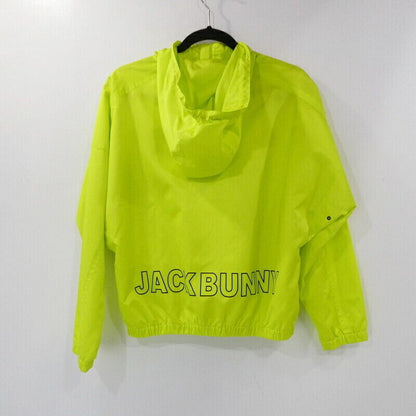 Jack Bunny Water Repellent Zip Up Blouson 263-1120110 Nylon Jacket Yellow Size 1