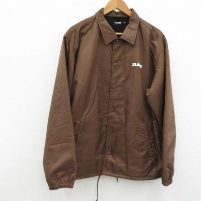 X-Large Extra Large Og Printed Coaches Jacket Nylon 101203021001 Brown Size XL