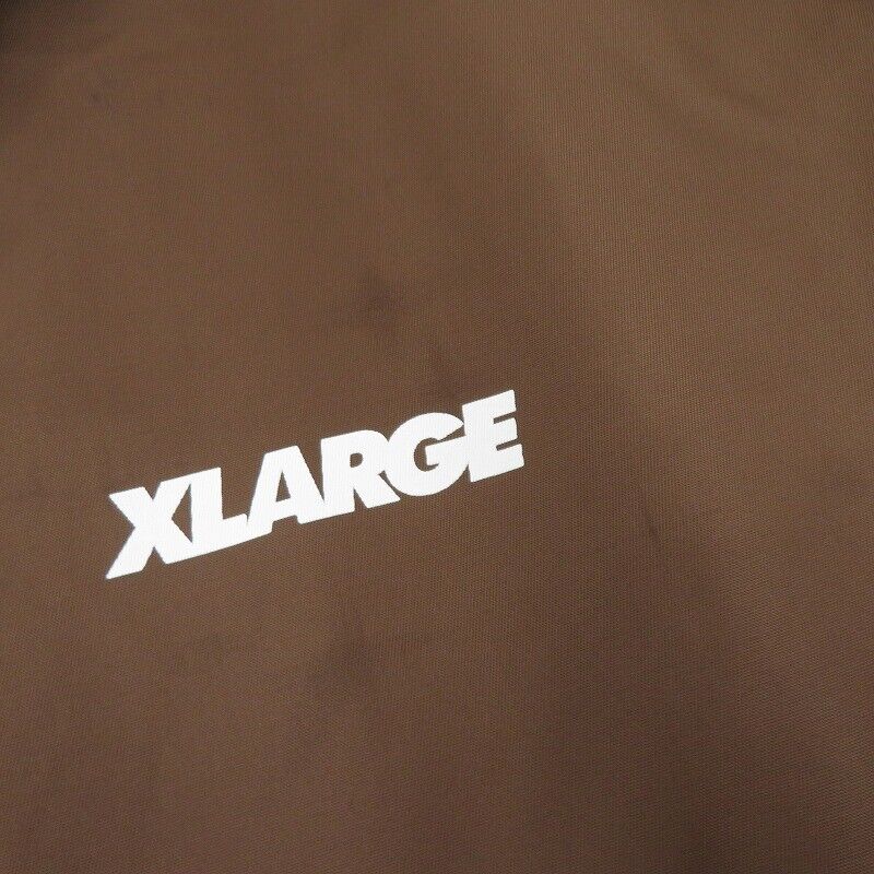 X-Large Extra Large Og Printed Coaches Jacket Nylon 101203021001 Brown Size XL