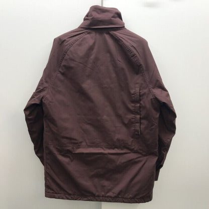 Woolrich 70 80 Vintage Filling Jacket Parka No Hood Burgundy Mountain Rokuyon Cr