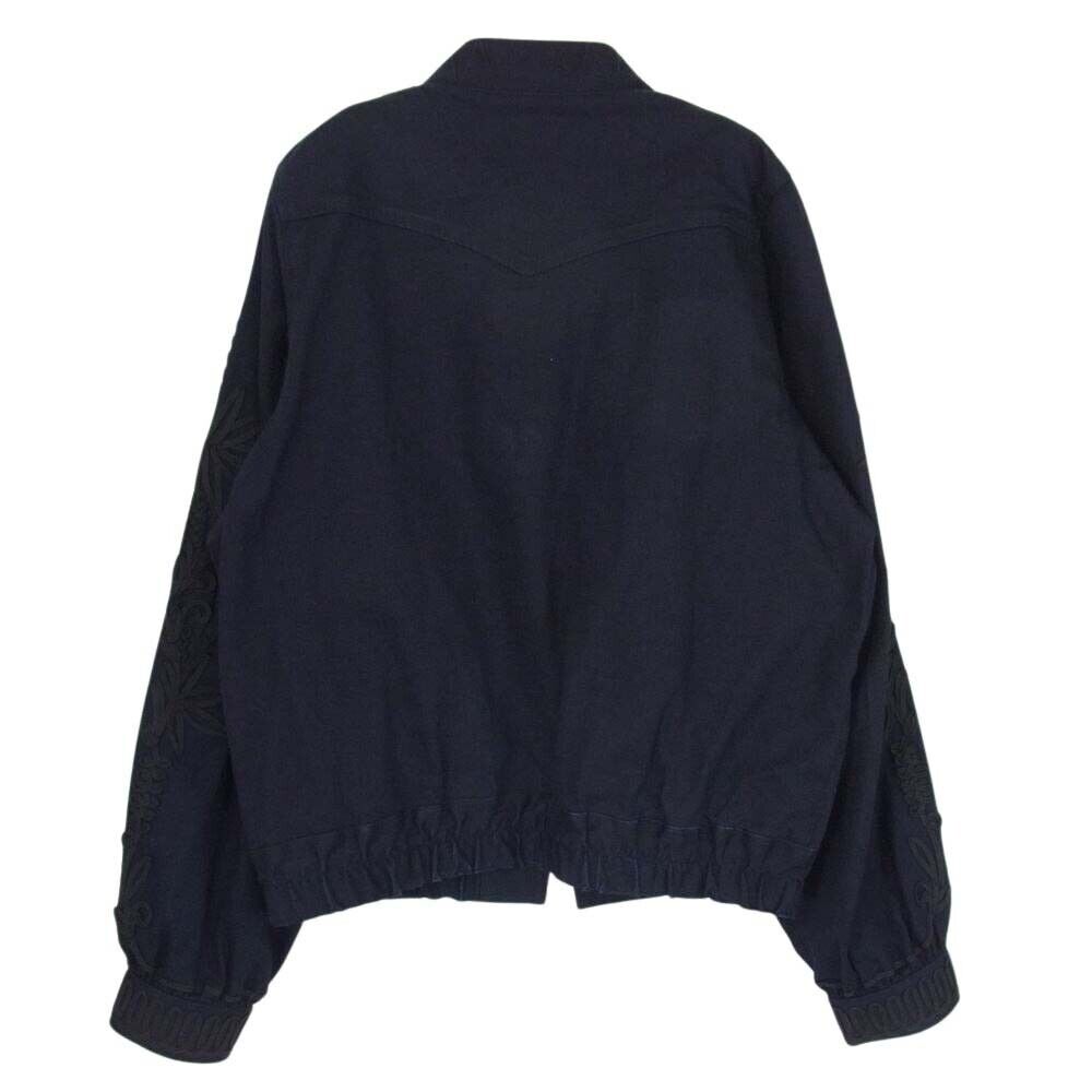 Japan Denim JD JK01 22KT Lokitho Code Embroidery Blouson Navy Men One Size