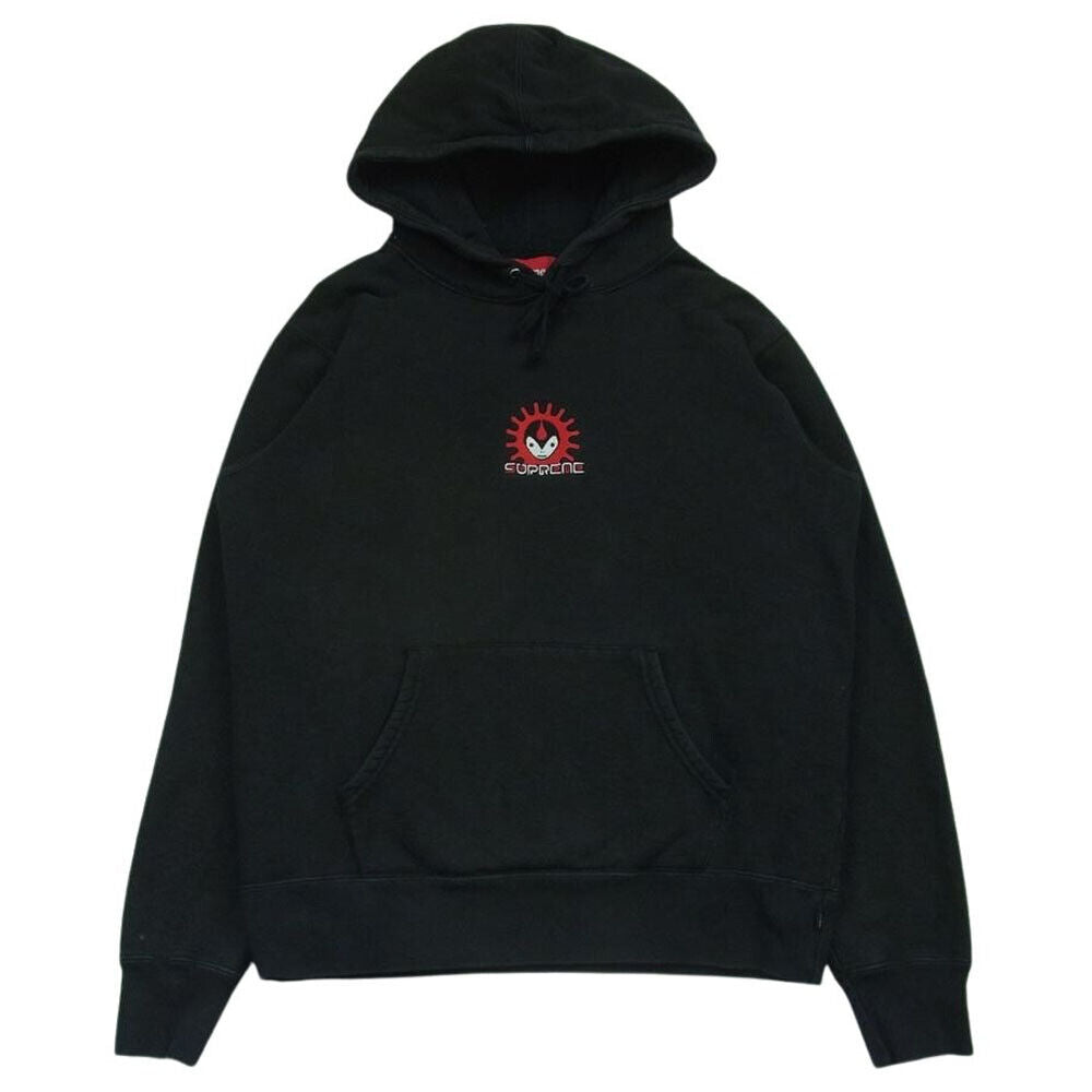 Supreme 18AW Vampire Hooded Sweatshirt Pullover Black Men Size S Good Condition