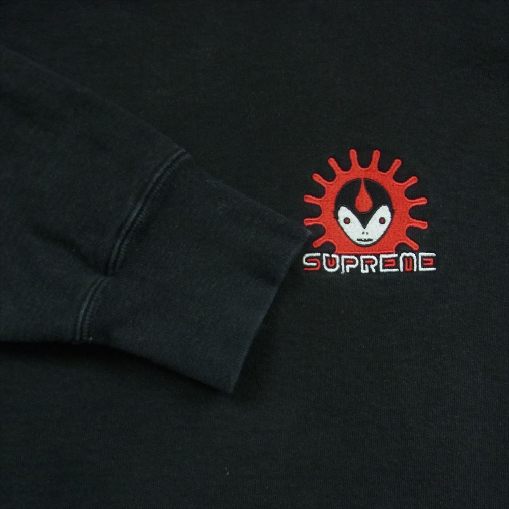 Supreme 18AW Vampire Hooded Sweatshirt Pullover Black Men Size S Good Condition