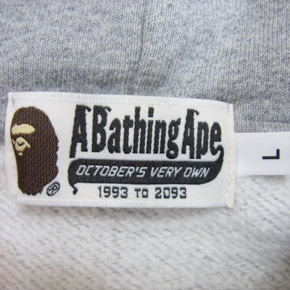 A Bathing Ape 001PPH731904C OVO Octobers Very Own Hoodie Gray Men L Excellent