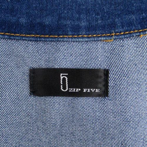 Zip Five Denim Jacket G Jean Mid Length M Blue /Sm11 Men's Vector 231113