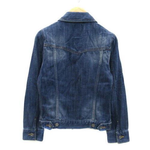 Urban Research Denim Jacket G Jean Mid Length Plain 38 Indigo /Yk35 Men's Vector