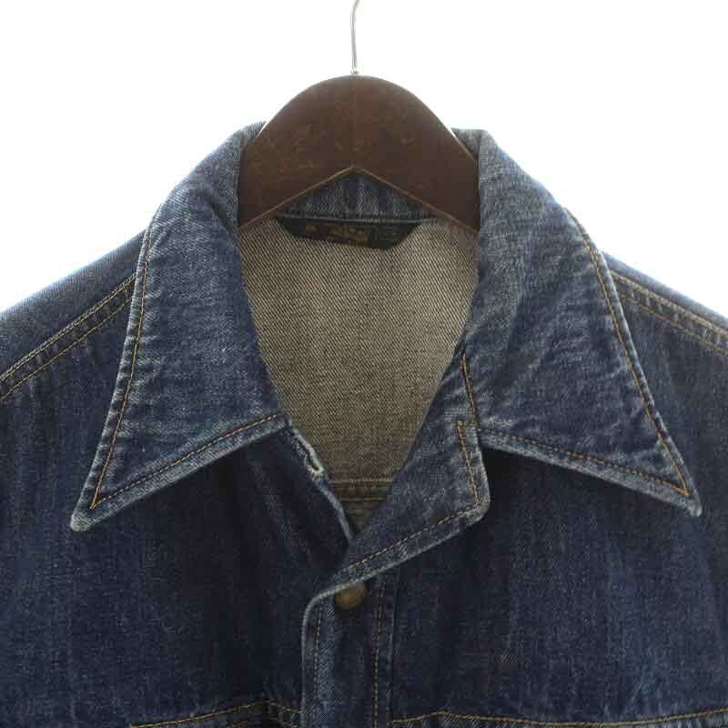 Lee 91-J Reprint Model Vintage Triangle Tag Coverall Denim Jacket G Jean Single