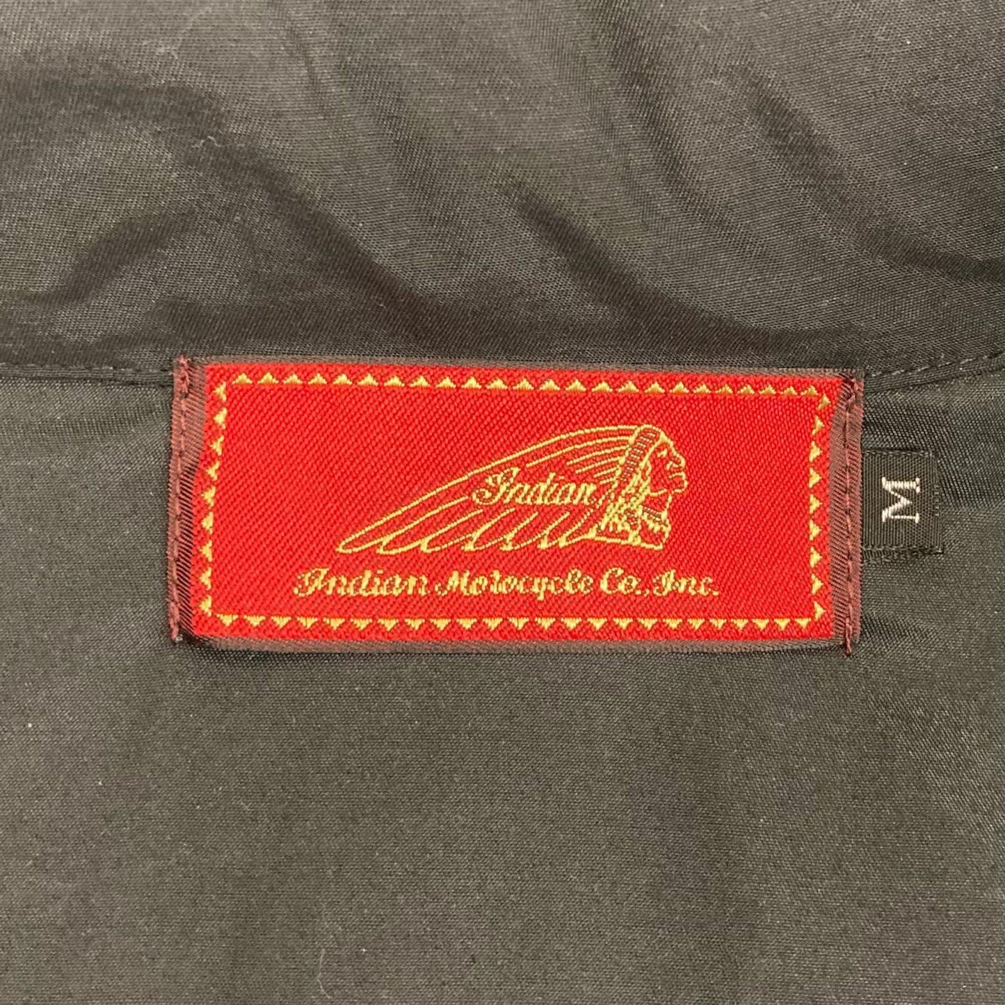 Indian Motorcycle Blouson Ib-585 Black Size M