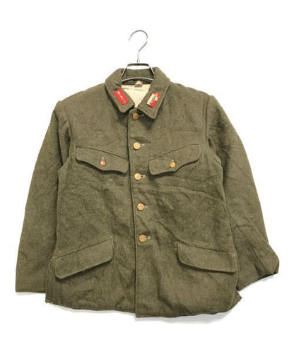 Japanese Army 40s Military Jacket Green Men Good Condition