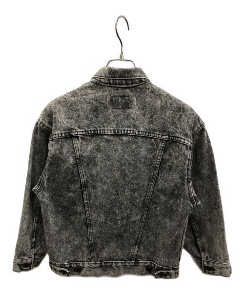 Levi's Chemical Wash Black Denim Jacket Denim Jacket Good Condition