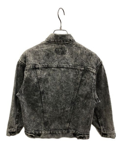 Levi's Chemical Wash Black Denim Jacket Denim Jacket Good Condition