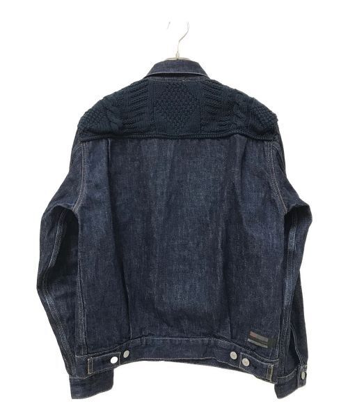 Levi's Fenom Knit Switching Second Denim Jacket Good Condition size L