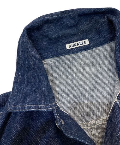 Auralee Selvedge Light A22SB01SD Denim Jacket Good Condition size 4