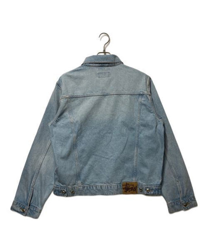 Stussy 14.5oz Denim Trucker Jacket Denim Jacket Good Condition Size L