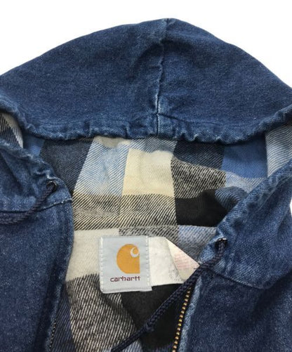 Carhartt Denim Active Jacket Denim Jacket Good Condition Size L