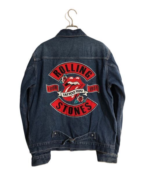 Jackrose The Rolling Stonesembroidered Denim Jacket Denim Jacket Size 3