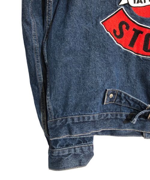 Jackrose The Rolling Stonesembroidered Denim Jacket Denim Jacket Size 3