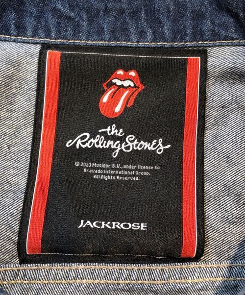 Jackrose The Rolling Stonesembroidered Denim Jacket Denim Jacket Size 3