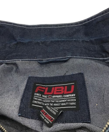 Fubu Zip Up Denim Jacket size XL Good Condition