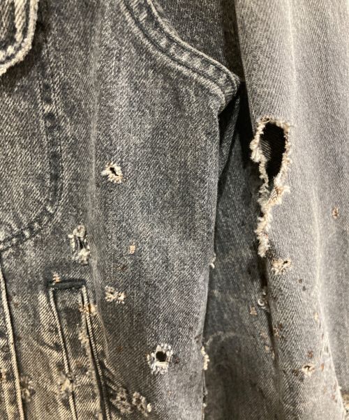 Dairiku Damage Denim Jacket/Damage Jacket Denim Jacket Good Condition