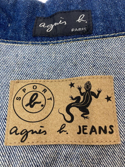 Men's Agnes B Jeans 90's Denim Jacket Made In France Outerwear