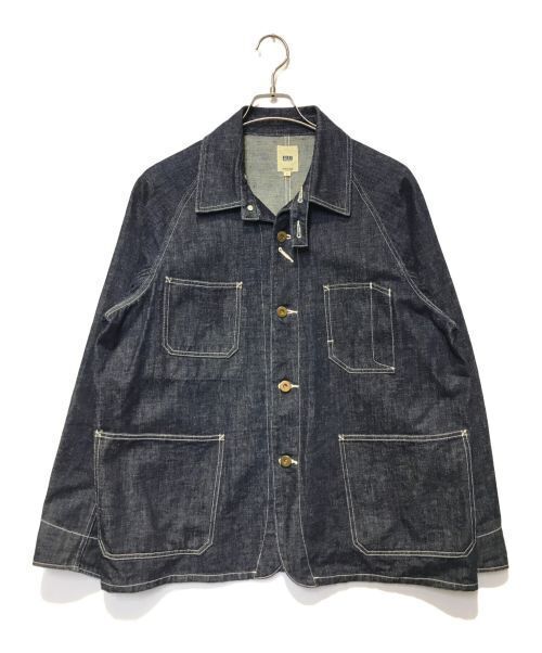 F.O.B Factory Hemp Denim Coveralls Denim Jacket Good Condition  size L