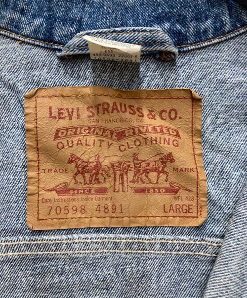 Levi's 90's Denim Jacket Denim Jacket Good Condition size L