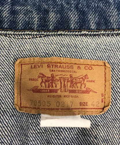 Levi's 70505 Denim Jacket Denim Jacket Good Condition