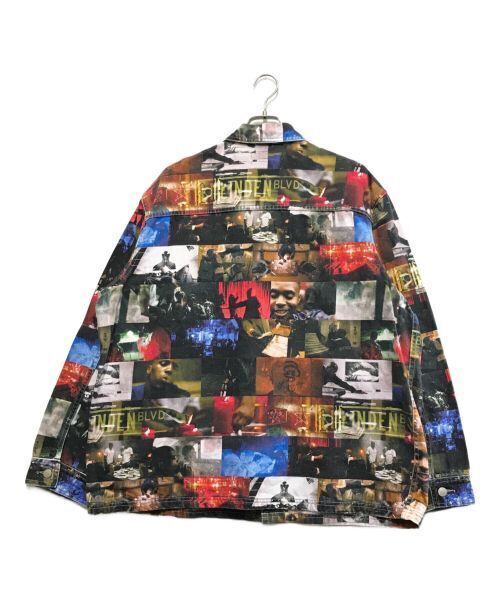 Supreme 21AS Nas And DMX Collage Denim Chore Coa Denim Jacket Size XL