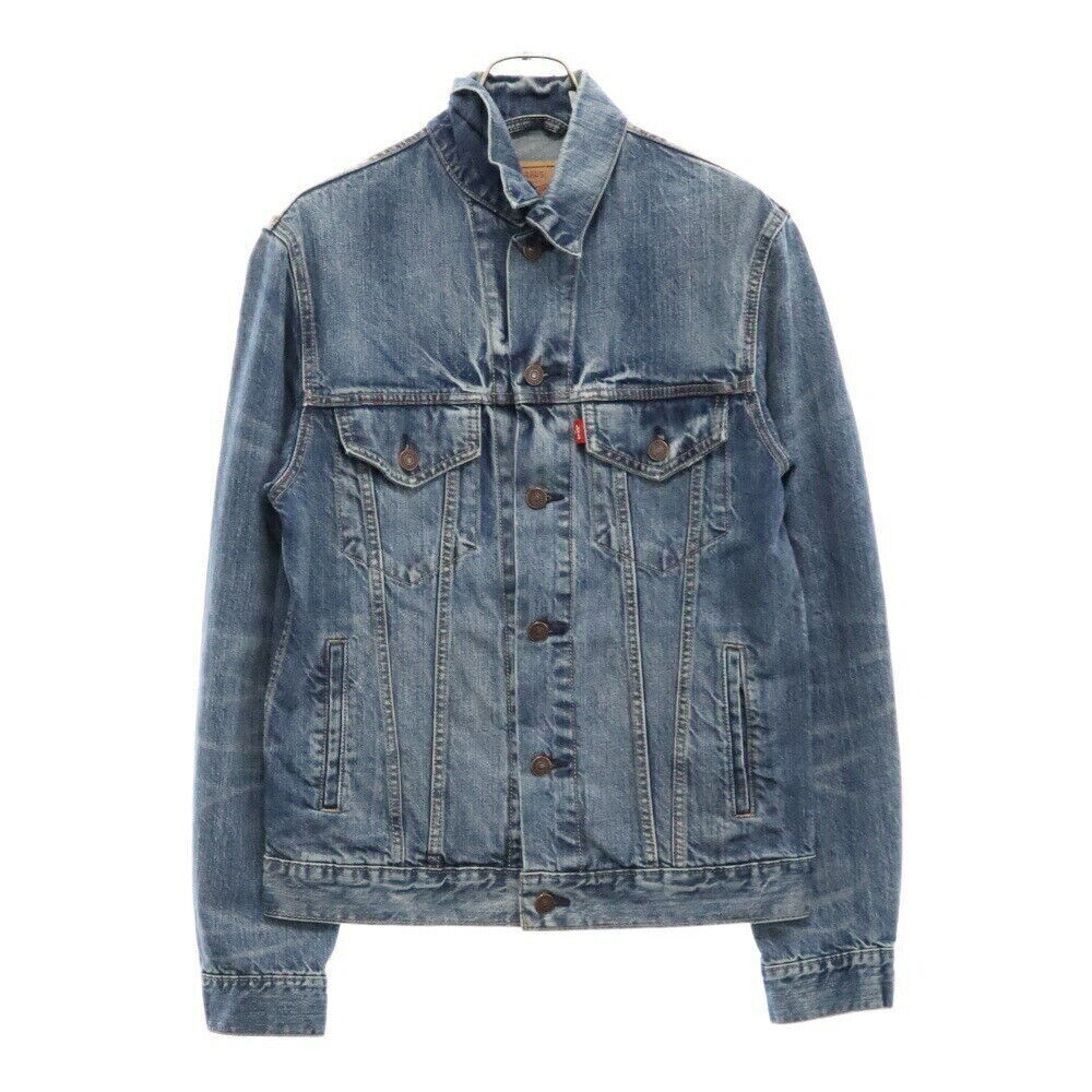 Levi's Size M 70589 Update Trucker Jkt Denim Jacket Indigo Condition B Color Blu