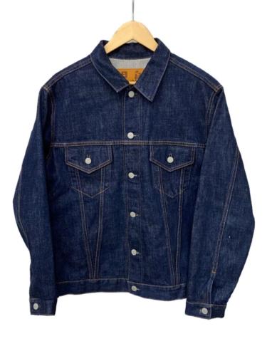 Kojima Genes Cotton Indigo Selvedge 3rd Denim Jacket 15oz Label Cowhide Men XL