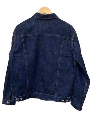 Kojima Genes Cotton Indigo Selvedge 3rd Denim Jacket 15oz Label Cowhide Men XL