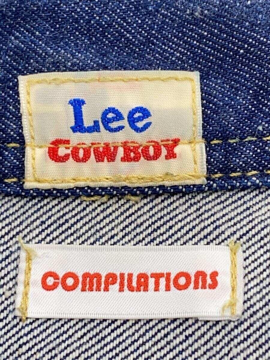 Lee Compilations Cowboy Denim Jacket 100th Anniversary Indigo Blue Men Size L