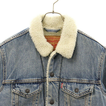 Levi's Size S Sherpa Trucker Jkt Denim Jacket Indigo Lining Boa