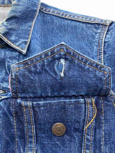 Levi's Vintage Denim Jacket 60s 70s Big E Button Back 525 70505 Indigo Men