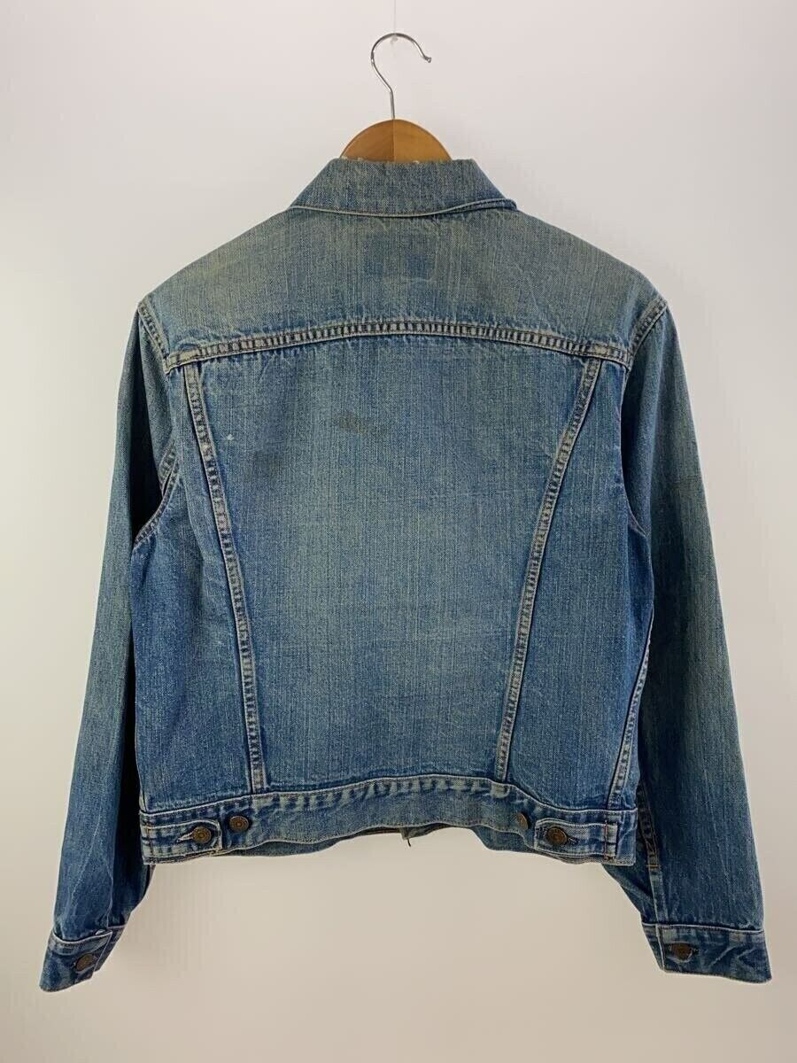 Levi's 3rd Denim Jacket 60s Big E 70505 Equal V Indigo Button Back O Men