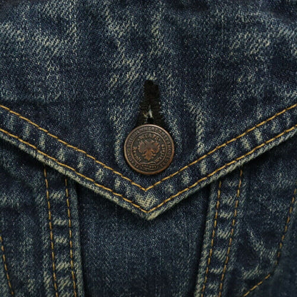 Wtaps Double Taps Size M 10SS Blues J/K Denim Jacket Indigo 101 Ltdt-Jkm04 Condi