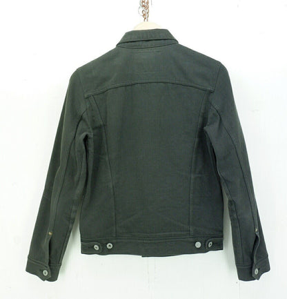 Lost Control Denim Jacket Size 34 G Jean Outerwear Black Law-Bl8-01