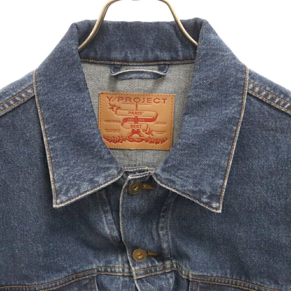 Y Project Size L 23SS Classic Wire Denim Jacket Wide Blue