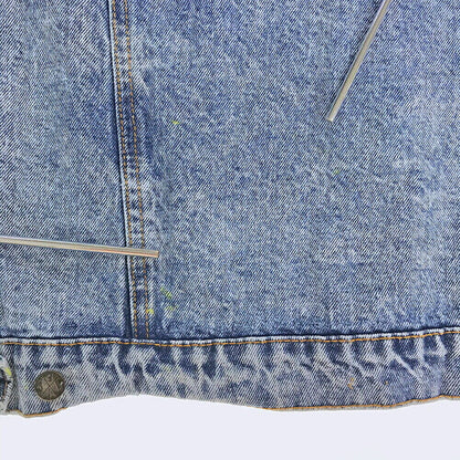 Arkaiv Big Denim Jacket Size Indication XL Blue G Jean Outerwear Blouson Silhoue