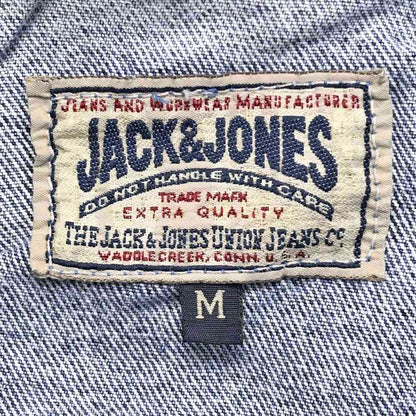 Jack Jones Denim Jacket Size Indication M Blue Logo G Jean Outerwear Blouson Pla